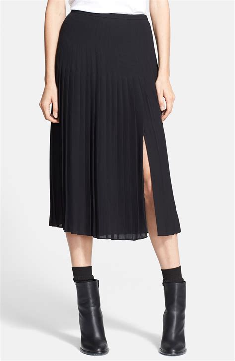 nordstrom pleated skirt.